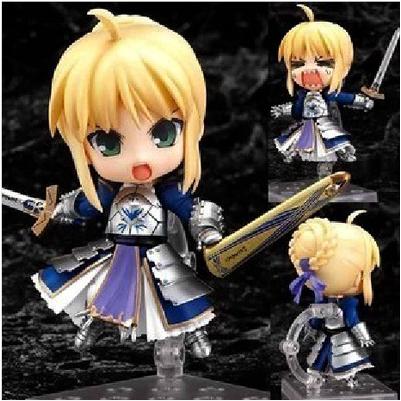 Mô hình nhân vật saber hoạt hình fate / Stay Night phiên bản chibi dễ thương