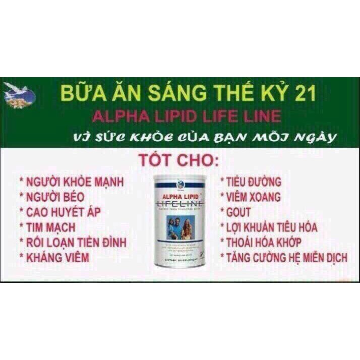 [ Chính hãng nguyên mã code ] Combo 6 lon sữa non Alpha Lipid Lifeline (New Zealand) - Date T46/2023