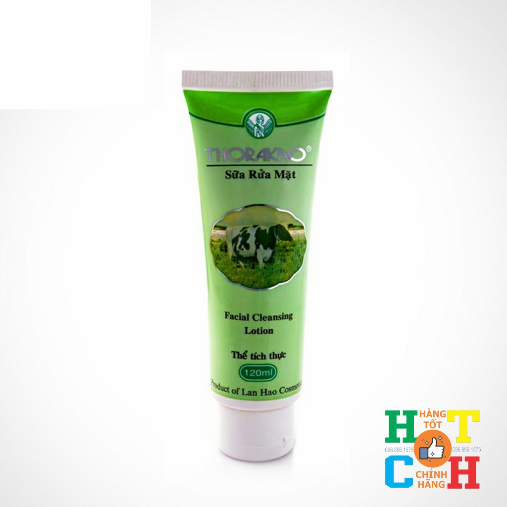Sữa Rửa Mặt Trắng Da Tinh Chất Sữa Bò 120g - Không hạt Thorakao