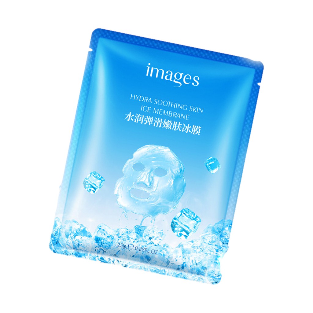 Mặt nạ dưỡng da giấy chống lão hóa dưỡng ẩm trắng da giảm mụn đá băng images LUVELA MN10 | BigBuy360 - bigbuy360.vn