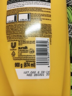 Dầu gội Sunsilk 900g