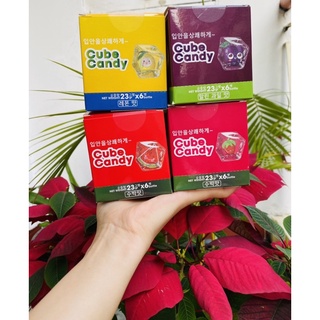 Kẹo Ngậm Bạc Hà Thơm Miệng Vị Trái Cây Cube Candy Hàn Quốc