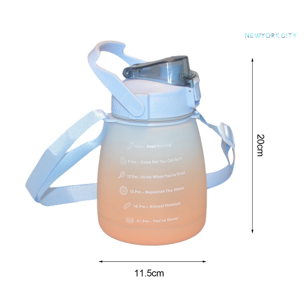 Bình Đựng Nước 1300ml Chống Nứt Nẻ Tiện Dụng Khi Đi Xe Đạp