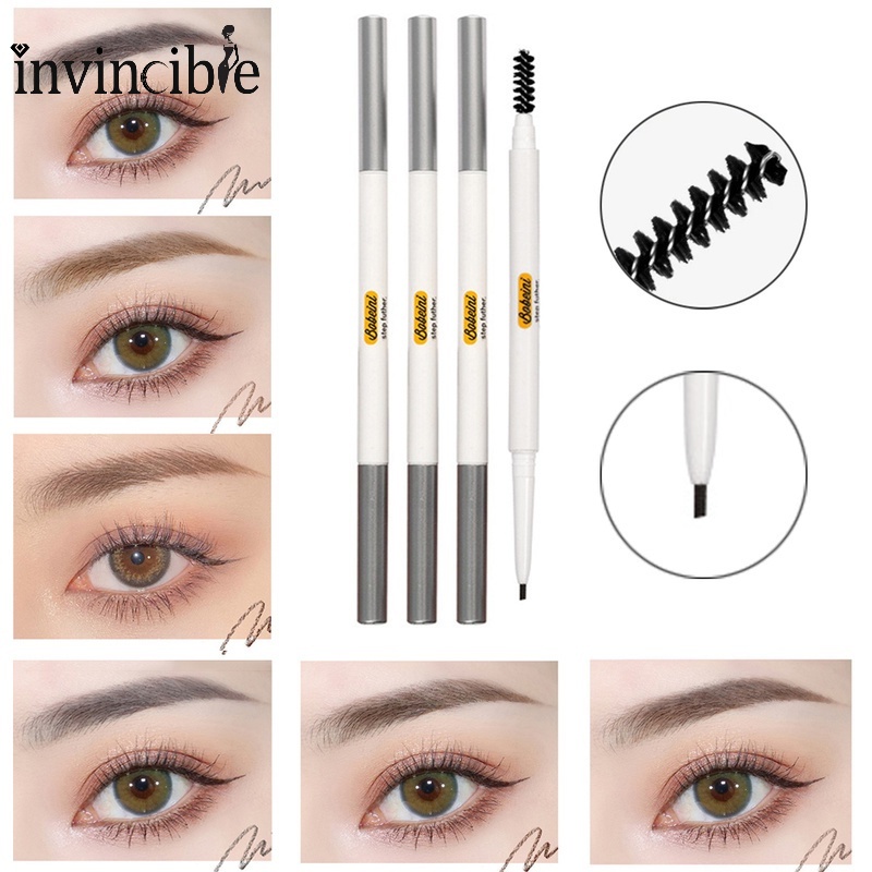 Bút Kẻ Lông Mày 6 Màu Hai Đầu / Bút Kẻ Lông Mày 1.5mm Siêu Mịn Chống Thấm Nước Chống Mồ Hôi
