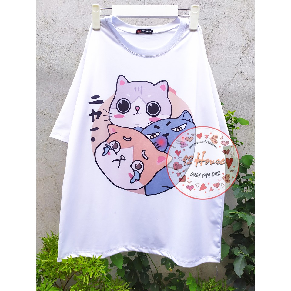 Set bộ hoạt hình freesize / Đồ bộ unisex in hình hoạt hình cute phom rộng tay lỡ