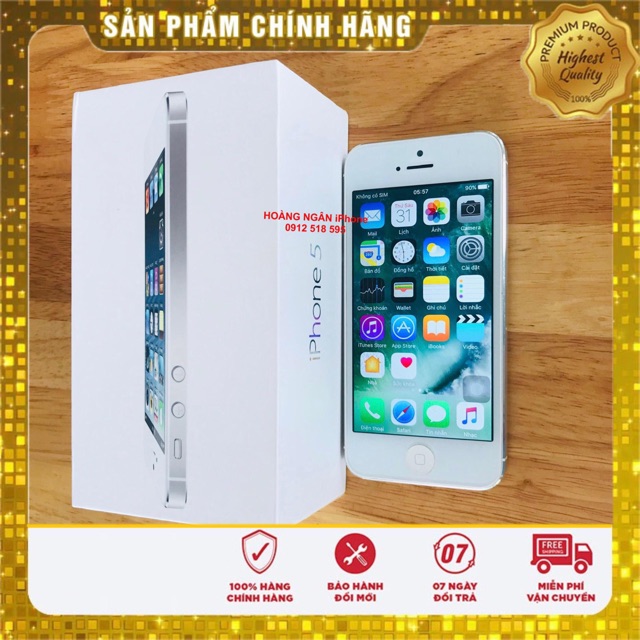 Điện thoại iPhone 5 16G Quốc tế như mới chính hãng Apple | BigBuy360 - bigbuy360.vn