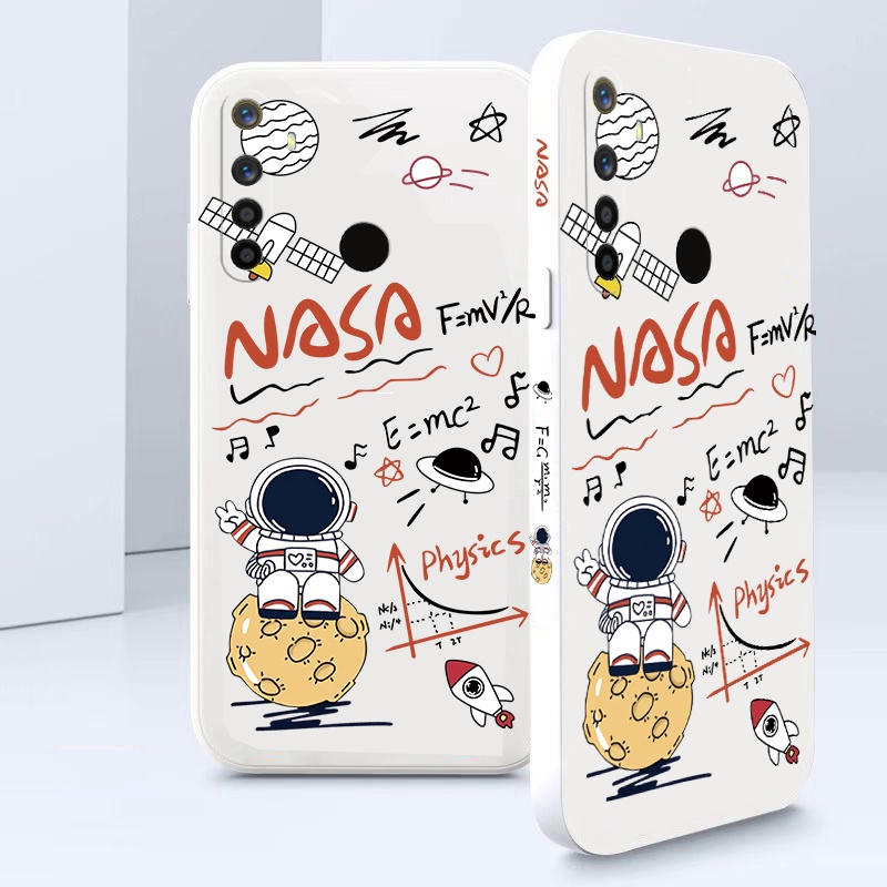 Ốp Điện Thoại Tpu Hình NASA Cho Realme 9 Pro C35 Realme 7 7 Pro 7i C17 6 Pro C15 C2 X2 XT OPPO A1K