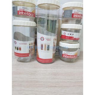 Bộ 6 hộp bảo quản inter lock  của Lock&Lock