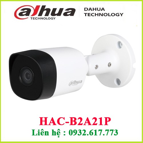 Camera HDCVI DAHUA  hồng ngoại 2.0 Megapixel HAC-B2A21P