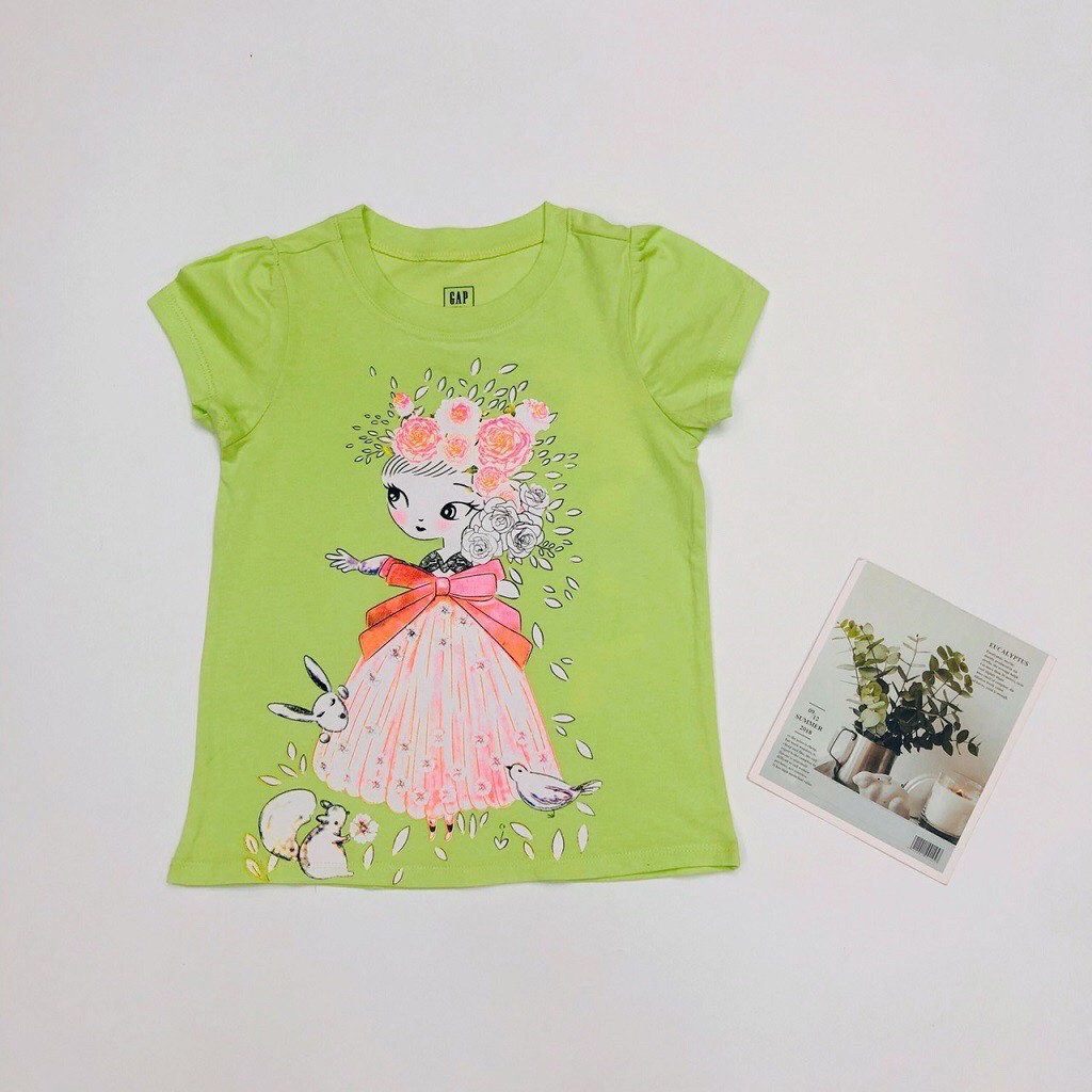 Áo thun cho bé gái, áo phông bé gái chất cotton mềm mát, size 4 - 14 tuổi - SUNKIDS1