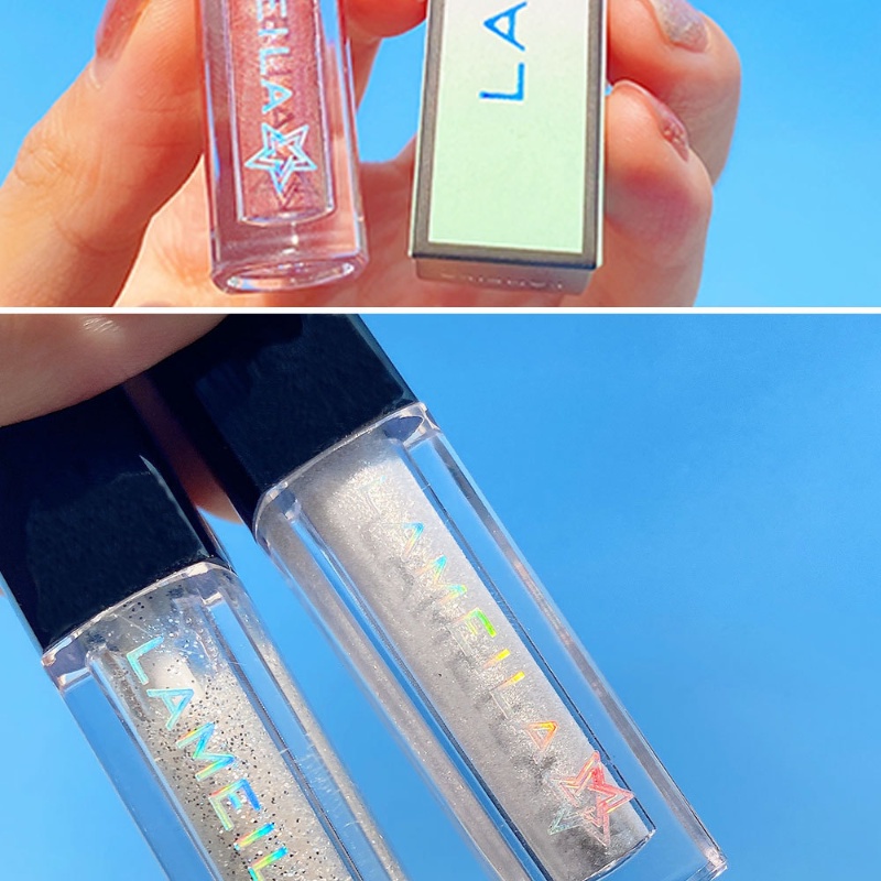 LAMEILA Phấn Mắt Dạng Lỏng Màu Sắc Long Lanh Chống Nước Tiện Dụng