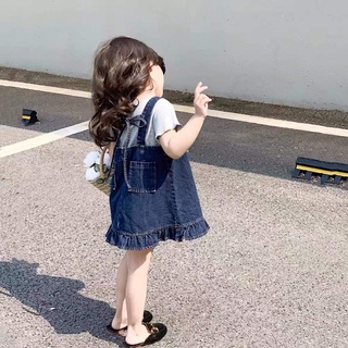 Váy yếm Hàn Quốc cho bé gái