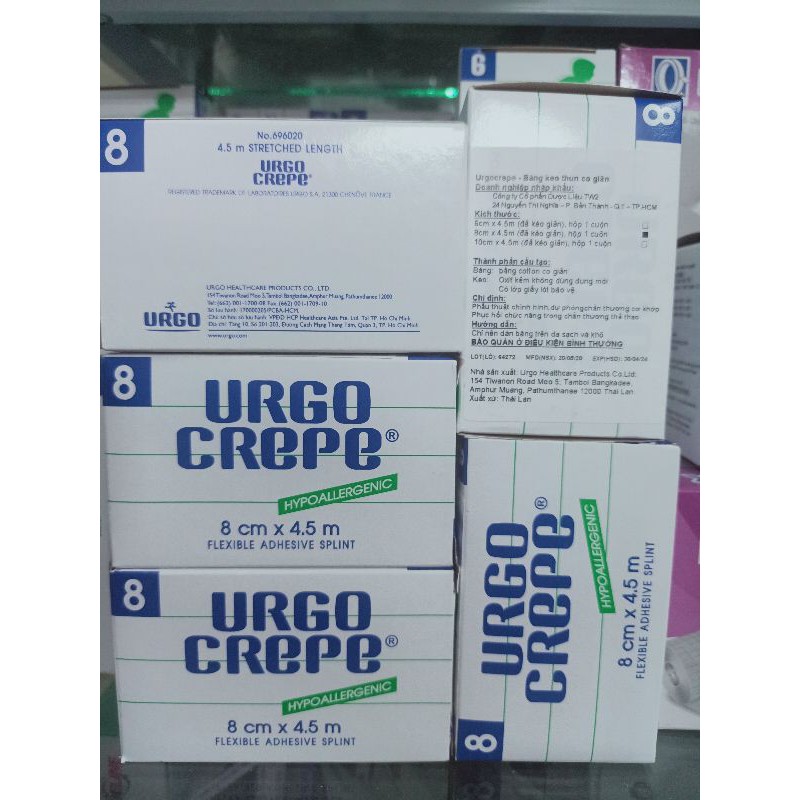 Urgocrepe - Băng Keo Thun Co Giãn 8cm*4,5m