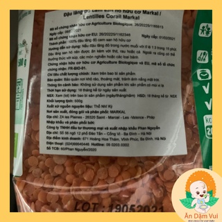 Đậu hạt hữu cơ cho bé ăn dặm: hạt kê, đậu gà, lăng đỏ, hạt chia, đậu hà lan SAMI KIDS