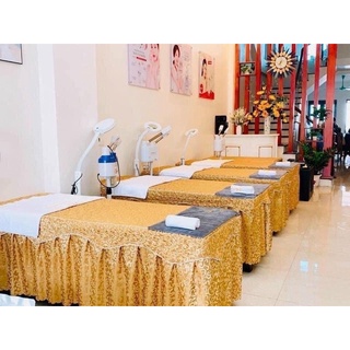 GA/DRAP GẤM XOẮN CHO SPA, GIƯỜNG MI, MAY THEO KÍCH THƯỚC YÊU CẦU