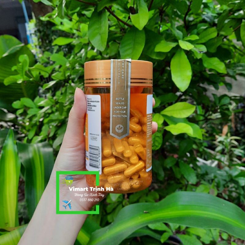 Viên uống nhau thai cừu Healthy care sheep Placenta 5000mg Úc Hộp 100 viên