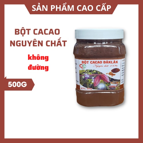 Bột cacao Dak Lak Xuân An 500g - An toàn vệ sinh,thơm ngon,đậm vị