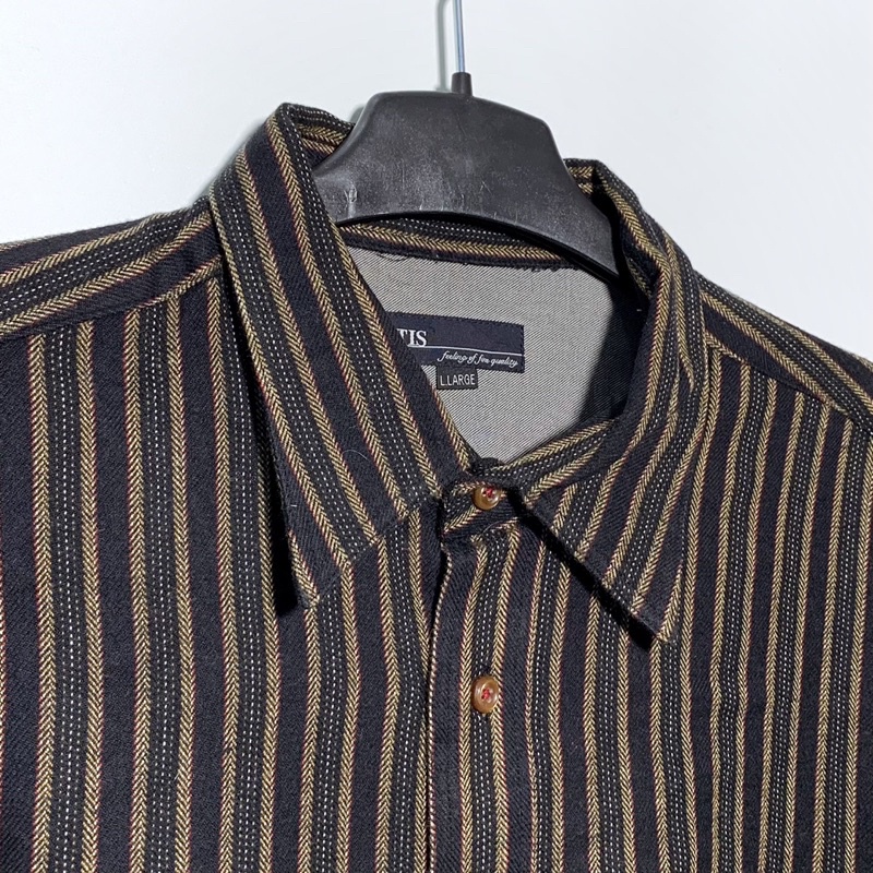 Áo sơ mi flannel sọc caro 2hand chuẩn Mỹ