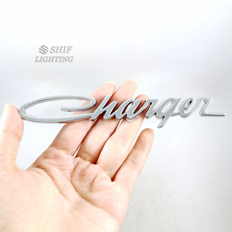 Logo CHARGER bằng kim loại dùng trang trí dành cho xe DODGE