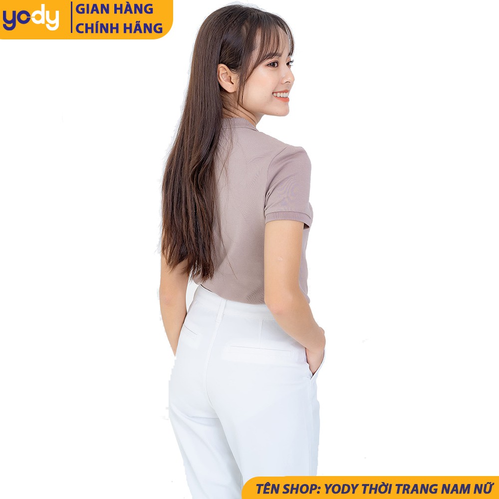 Áo polo nữ Bique YODY áo thun nữ có cổ chất vải mềm, thoáng khí dễ mix đồ APN3396 | BigBuy360 - bigbuy360.vn