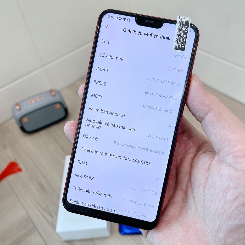 Điện thoại Vivo Z1i hàng Mới FULLBOX - Màn 6.26 bộ nhớ 128G | BigBuy360 - bigbuy360.vn