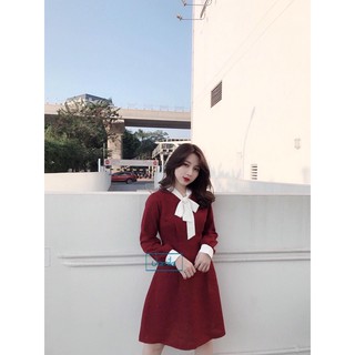 Áo kiểu cổ bèo dài tay