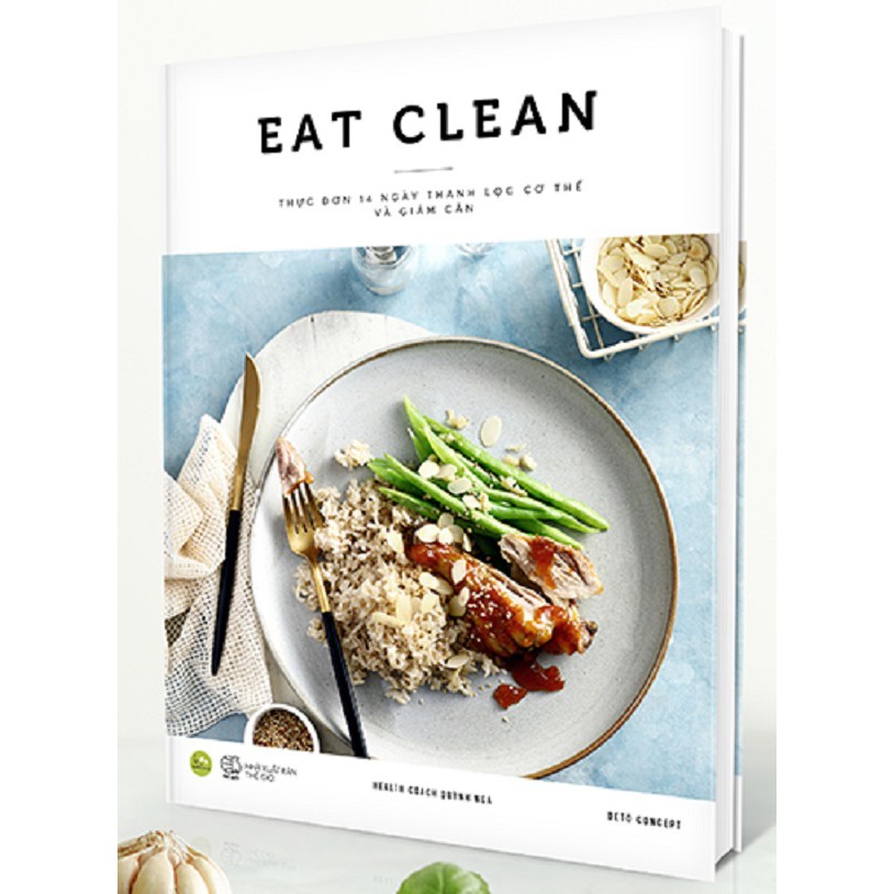 Sách - Eat Clean(Thực Đơn 14 Ngày Thanh Lọc Cơ Thể Và Giảm Cân)