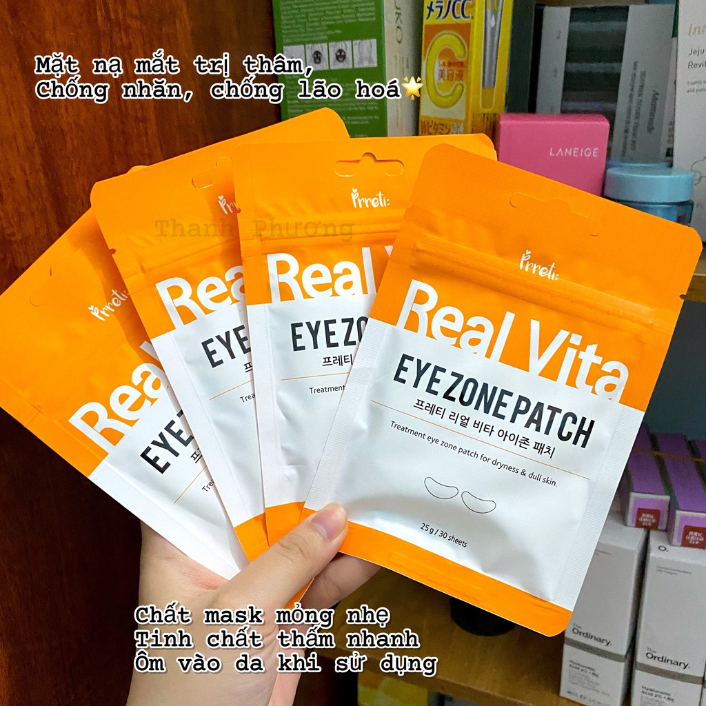 Mặt nạ mắt Prreti Real Vita