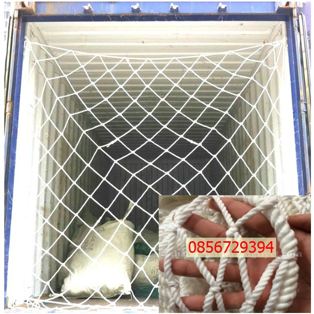 Lưới chắn container , lưới bảo vệ hàng hóa chắn trước cửa thùng xe tải