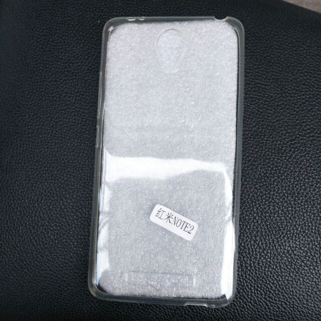 Ốp lưng dẻo trong suốt cho Red mi note 2