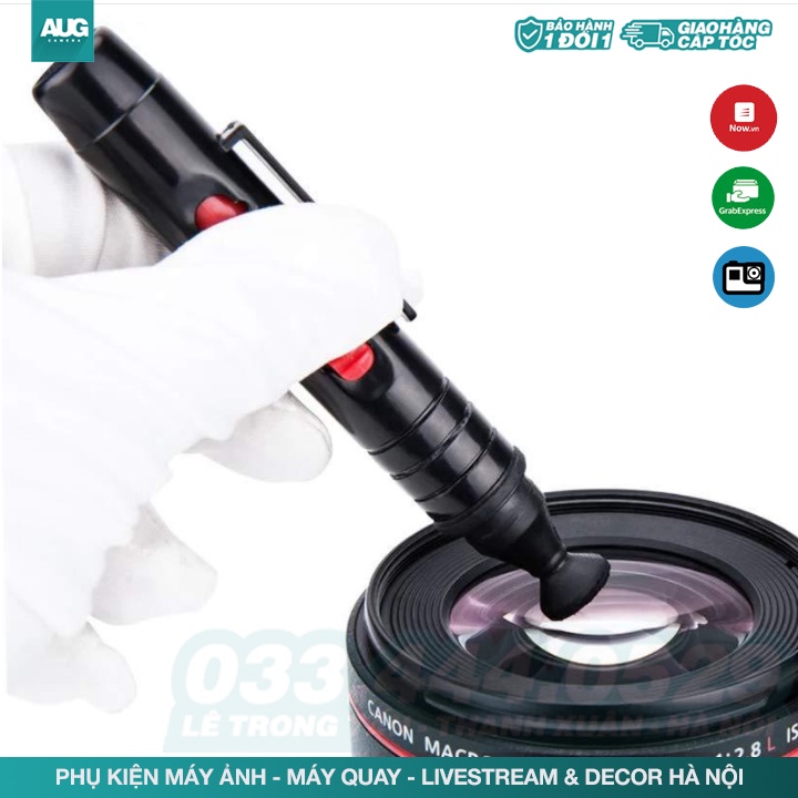 COMBO Bút + Khăn + Bóng Thổi - Bộ Vệ sinh máy ảnh, máy tính