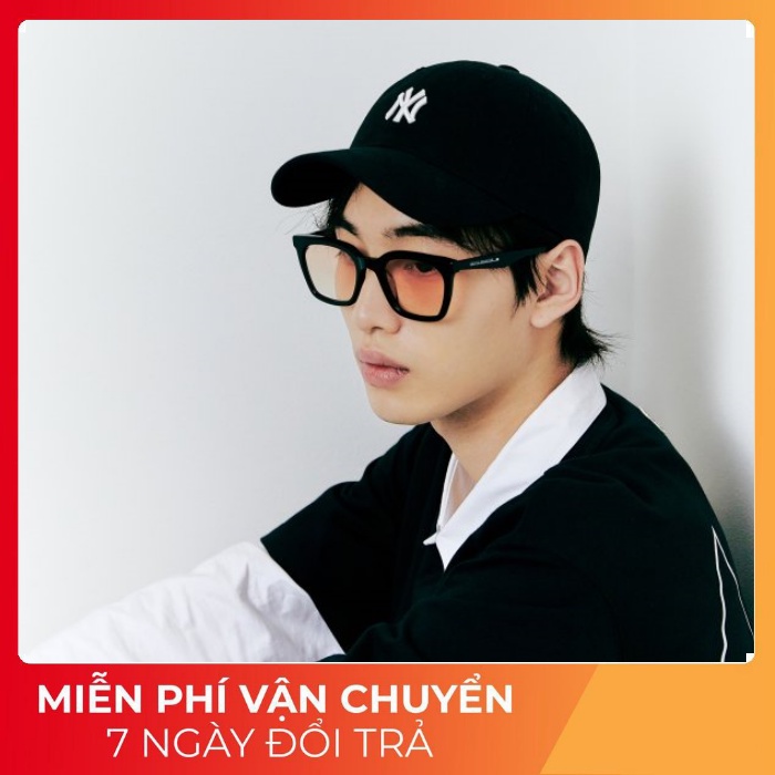 Mũ Nón M.L.B Logo NY LA Đen - Hàng Xuất Dư Gần Full