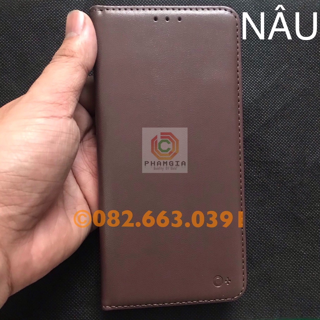 Bao da Oppo A95 nhiều màu, có nắp gập chống xem phim tiện lợi