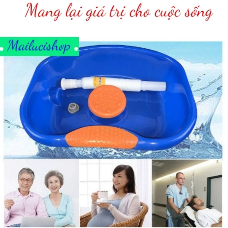 Chậu Gội Đầu Cho Người Già, Chậu Gội Đầu, Máng Gội Đầu Cho Bà Bầu, Bồn gội đầu cho người già Chậu Gội Đầu Cho Người Bệnh