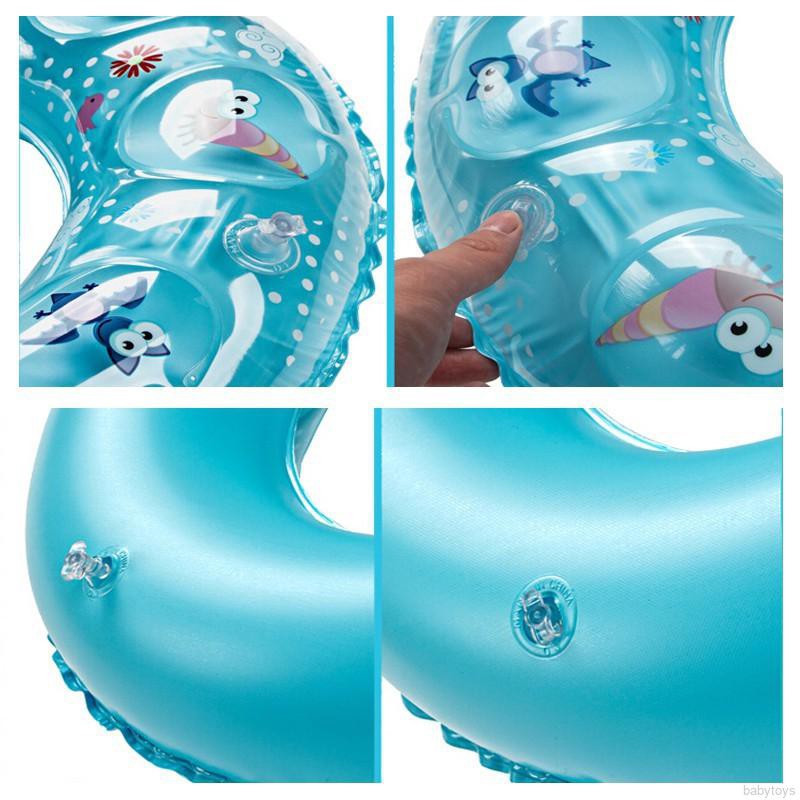 Phao bơi hình tròn 2 lớp dày dặn 60 - 70 - 80 - 90 cm