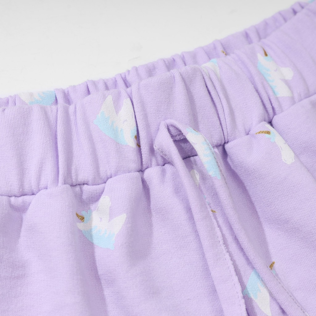 Quần đùi nữ KABI quần short thun cotton mặc nhà mặc ngủ hoa văn có túi thoáng mát dễ thương | BigBuy360 - bigbuy360.vn