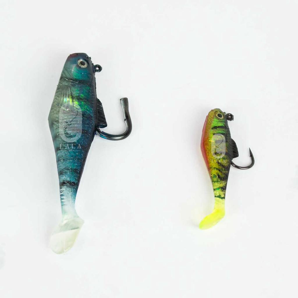 Mồi câu cá giả loại 3D thân mềm Berkley có lưỡi cao cấp (5 con) PBBSS2-PBBSS3 Mồi câu cá lure cá lóc,rô phi,chép..