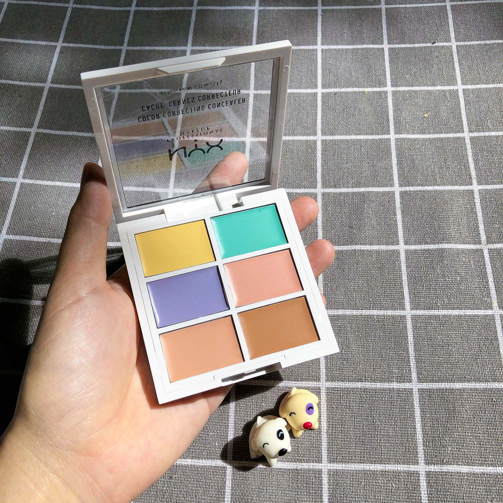 Che khuyết điểm triệt sắc 6 ô NYX Professional Makeup Color Correcting Palette - chumia | BigBuy360 - bigbuy360.vn