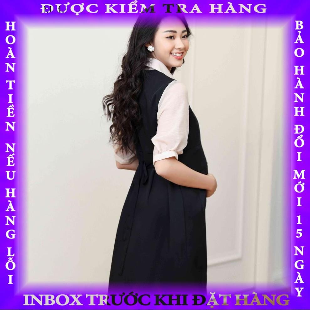 Đầm bầu công sở Nancy Dress sang trọng cho mẹ bầu diện đi làm thiết kế bởi LAMME thuanguyen