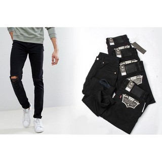 Quần Jean rách gối levis