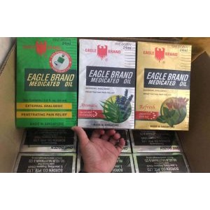 Dầu Gió Xanh Mỹ Eagle Brand Medicated Oil 24ml Chính Hãng