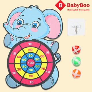 Trò Chơi Ném Bóng Phi Tiêu (HOT) Treo Tường Hình Con Vật, Bóng Dính Cho Bé Chơi Trong Nhà, Giải Trí An Toàn Cho Trẻ