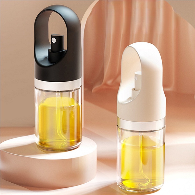 Bình Xịt Dầu Bằng Thủy Tinh Có Tay Cầm Nhấn