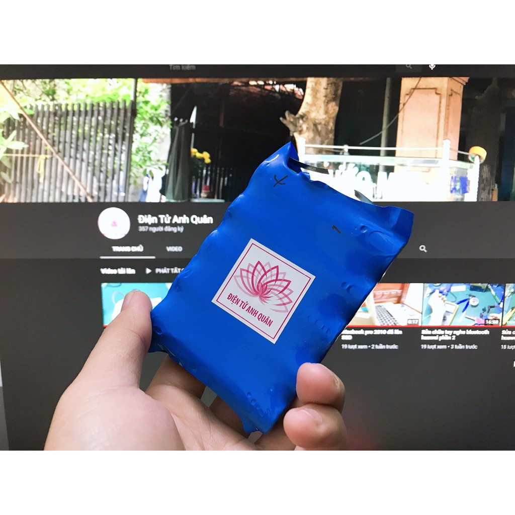 Khối pin 5 cell 18650 4.5v