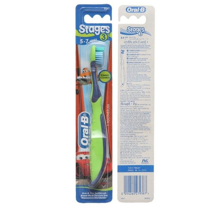 Bàn chải cho bé 5 - 7 tuổi Oral-B Stages 3