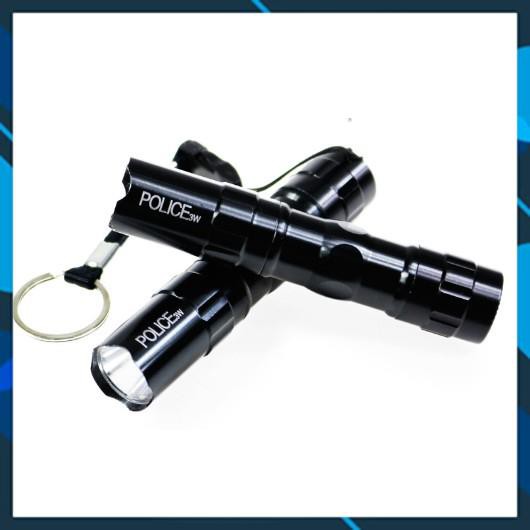 Đèn Pin Mini - Treo Móc Khóa - Hộp Kim Nhôm - Sử Dụng Pin Tiểu AA ( pin tiểu )
