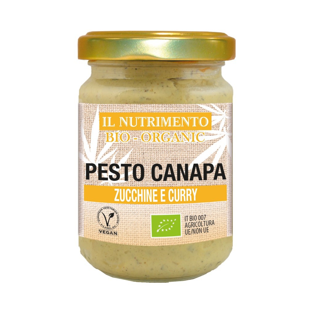 Sốt Pesto Hạt Gai Hữu Cơ 130g IL Nutrimento