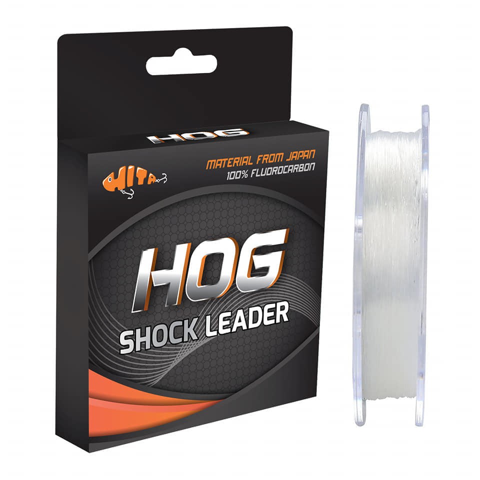 Dây Shock Leader Fluoro Carbon chất lượng cao HOG Hirushima 50m HKN Fishing