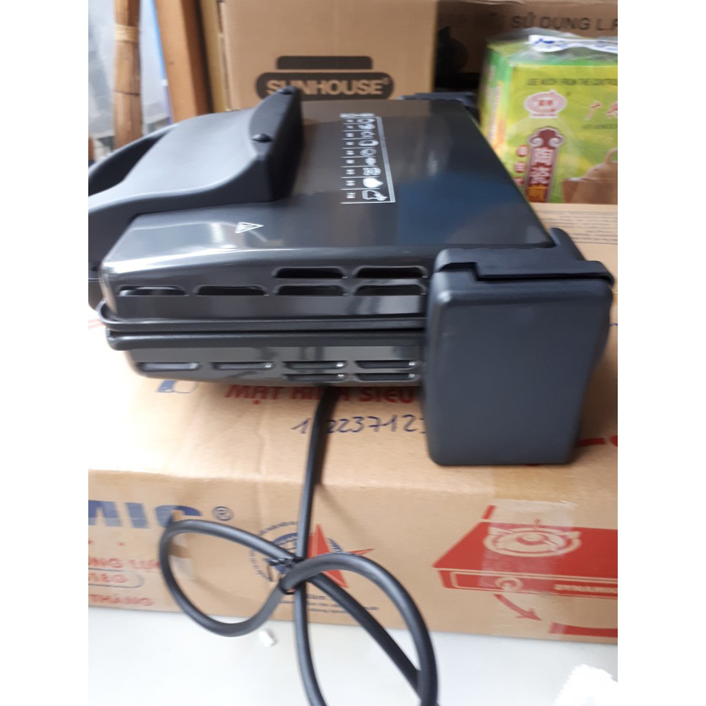 Máy Nướng Ép Bánh Mì,Máy Kẹp Bánh Mì Mitsusita-Thái Lan- 2000W -Nóng nhanh -nướng nhiều -chống dính tốt- bảo hành 1 năm