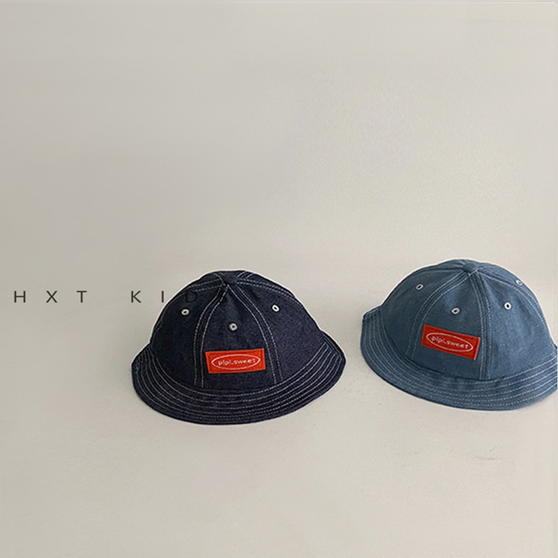 Nón Tai Bèo Denim Cotton Chống Nắng Thời Trang Mùa Hè Dành Cho Trẻ 2-6 Tuổi